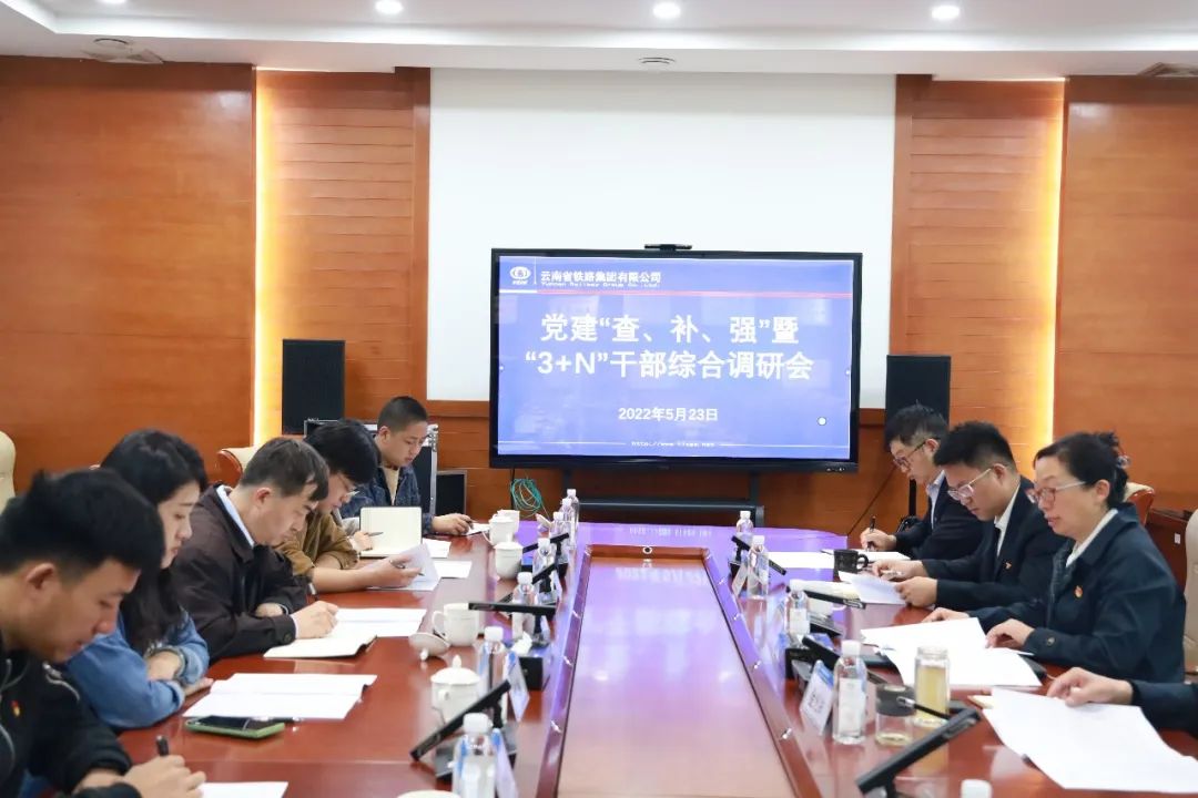 2022-05-23-集團(tuán)黨委調(diào)研十二組到公司開展黨建工作“查、補(bǔ)、強(qiáng)”專項(xiàng)行動(dòng)調(diào)研督導(dǎo)、“3+N”干部調(diào)研.jpg